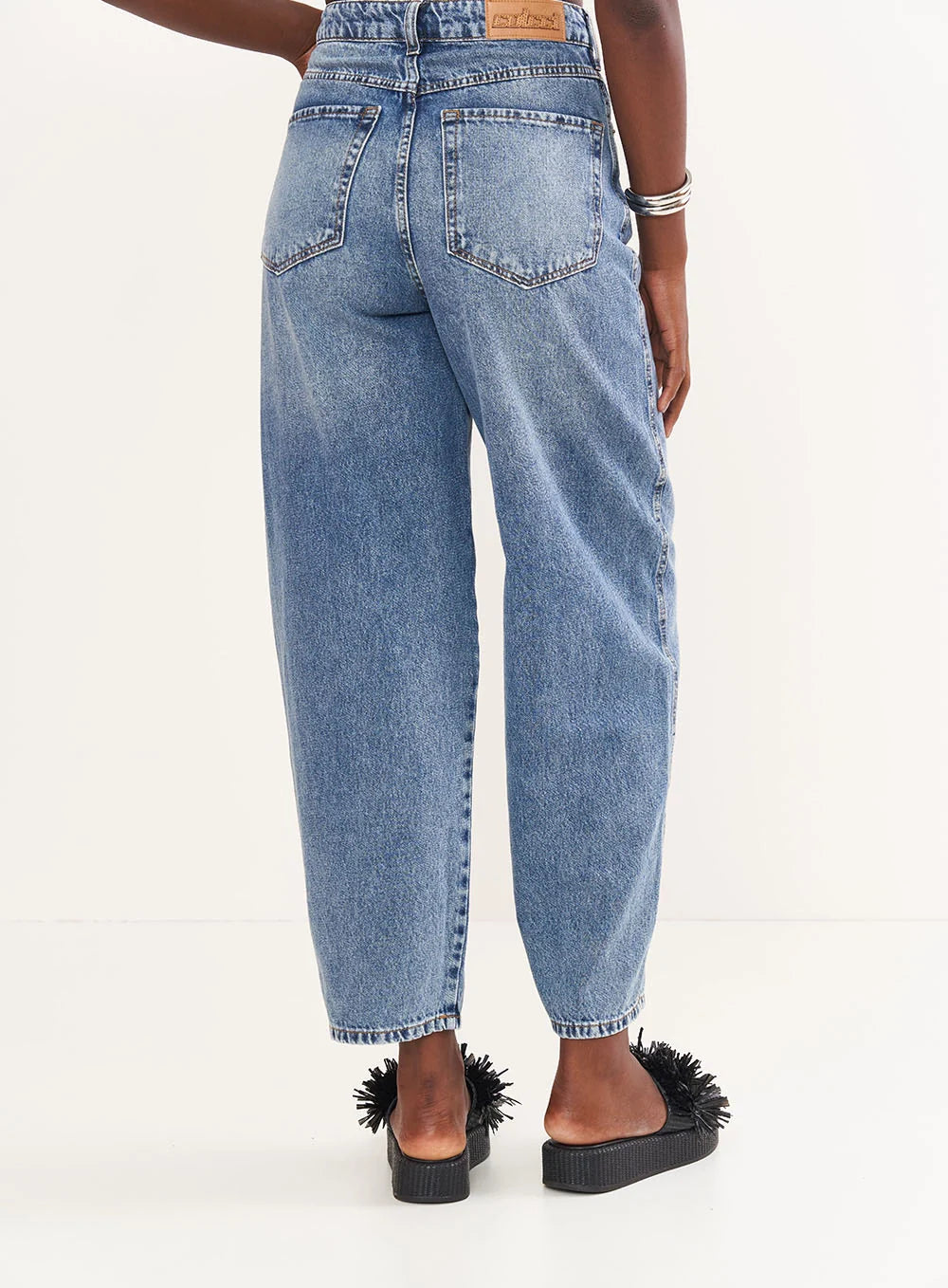 Calça Jeans Barril - Joana