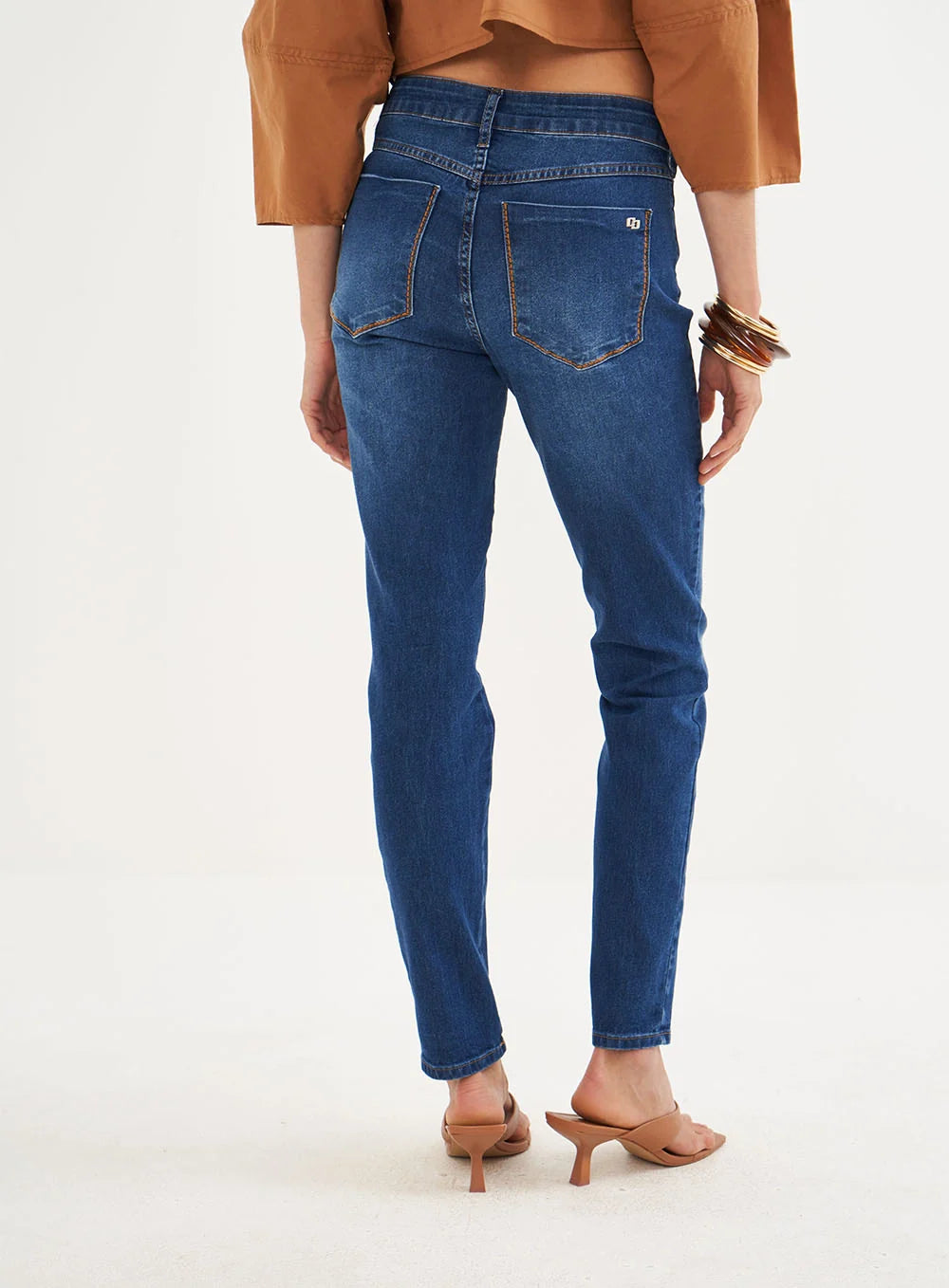 Calça Feminina Jeans Reta - Bia