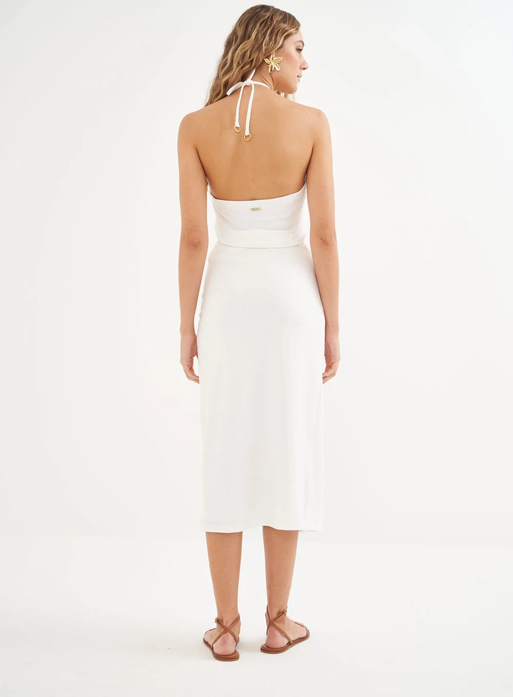 Blusa Halter Frente Única – Riviera