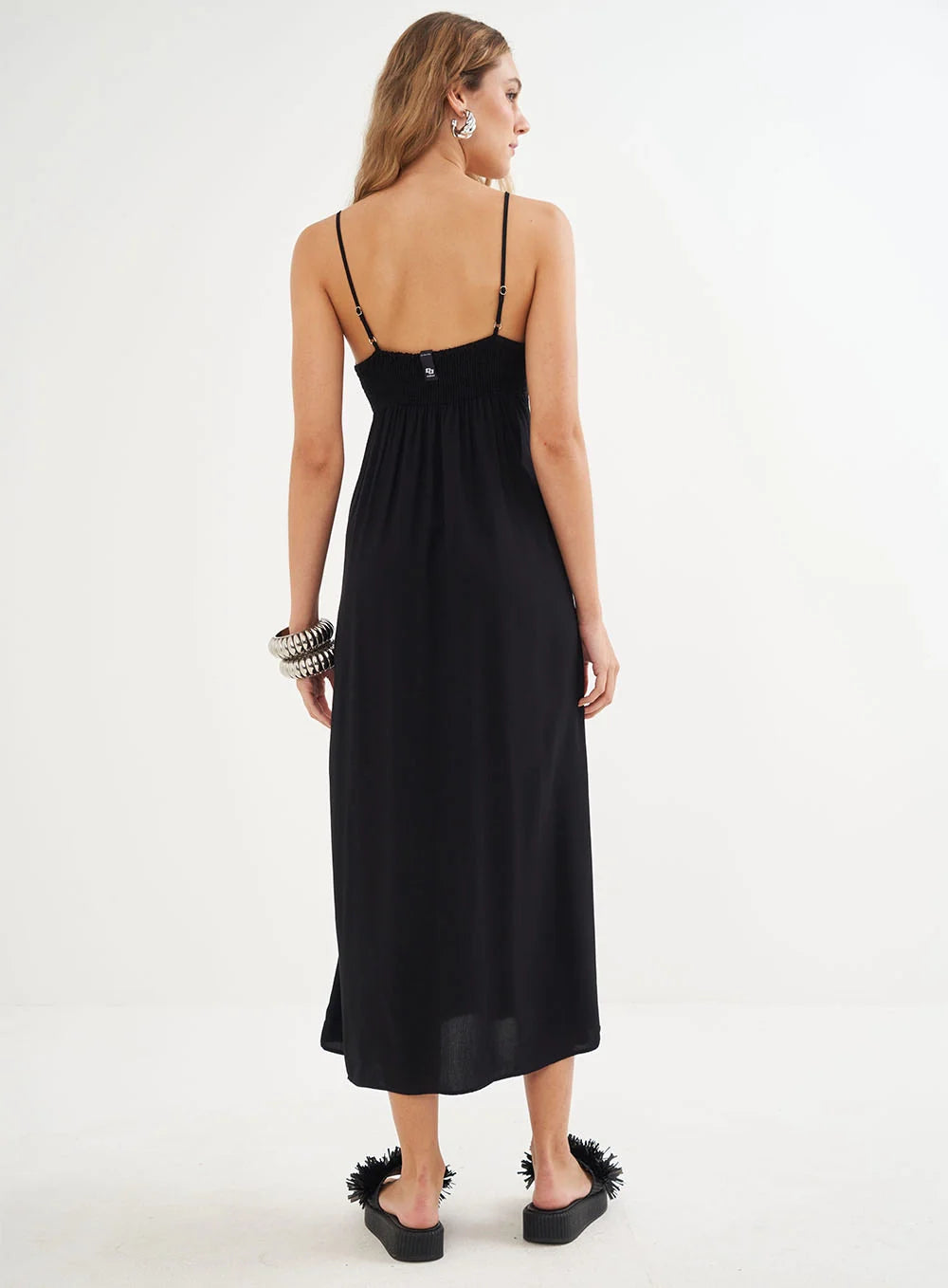 Vestido Midi Acinturado